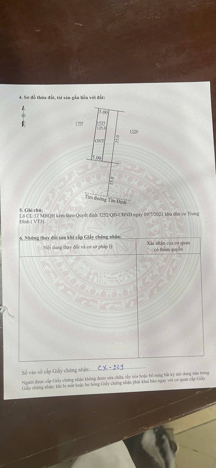 Đất nền Quảng Định 125m² giá 1.7 tỷ - Cơ hội đầu tư tuyệt vời!