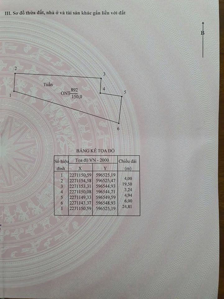Đất nền 150m² tại đường Nội khu đô thị xóm 4 Liêm Chính - Giá chỉ 4.8 tỷ!