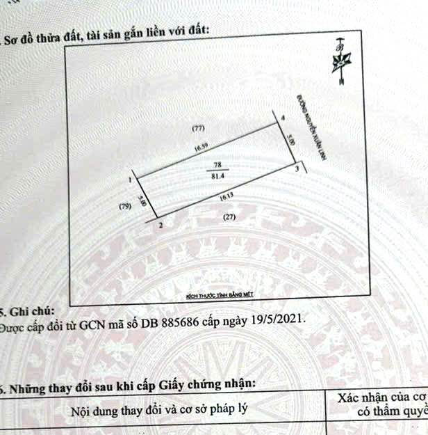 Đất nền mặt đường Nguyễn Xuân Linh 81m² giá 3.825 tỷ - Cơ hội đầu tư sinh lời!