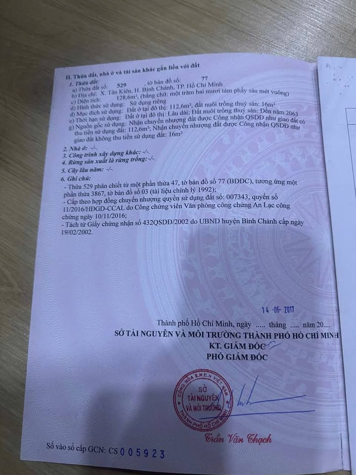 Đất góc 2 mặt tiền xã Tân Kiên, Bình Chánh 128.6m² - Sổ hồng chính chủ, xây dựng tự do!