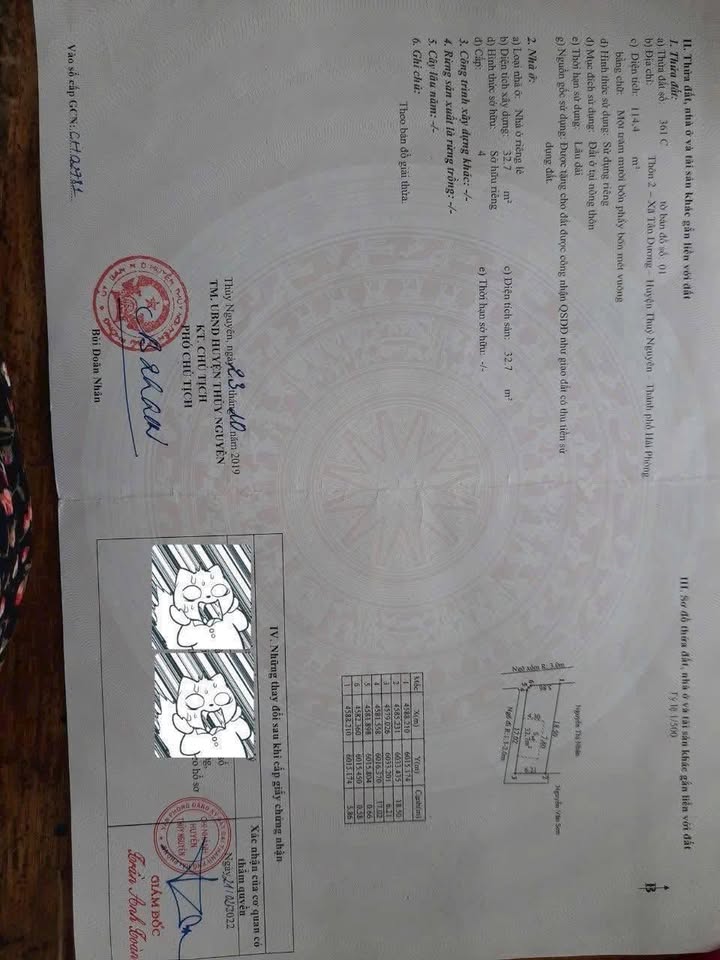 Đất nền Thủy Nguyên 114.4m² giá 3.5 tỷ - Lô góc 2 mặt tiền, tặng nhà mái bằng!