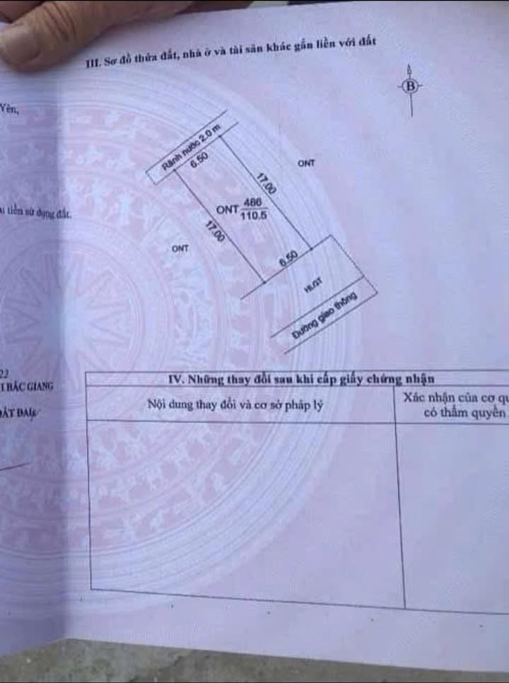 Đất đấu giá Thôn Chung - Liên Sơn 110m² giá 1.xxx - Cơ hội đầu tư vàng!