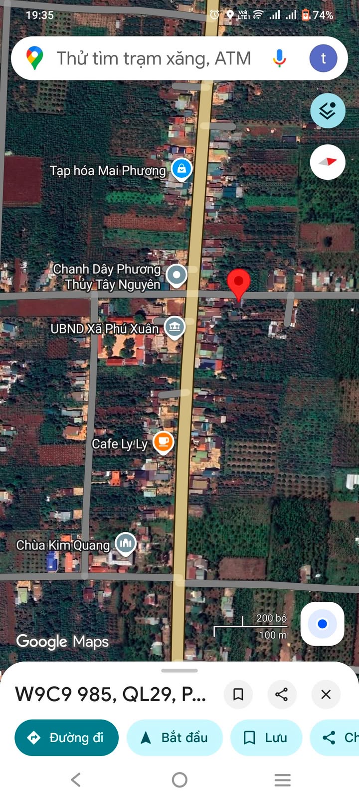 Đất thổ cư Phú Xuân 450m² giá 42.75 tỷ - Gần chợ, quốc lộ 70m!