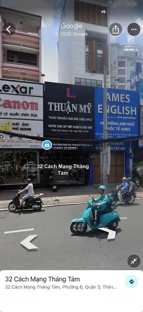 Cho thuê mặt bằng mặt tiền đường Cách Mạng Tháng Tám, Quận 3, 72m² - Vị trí đắc địa kinh doanh!