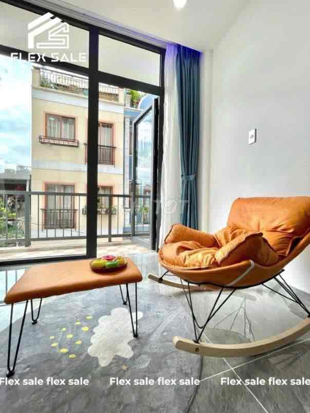 Căn hộ Bình Thạnh 40m² giá 12 triệu - Thiết kế 1PN tiện nghi, ban công riêng