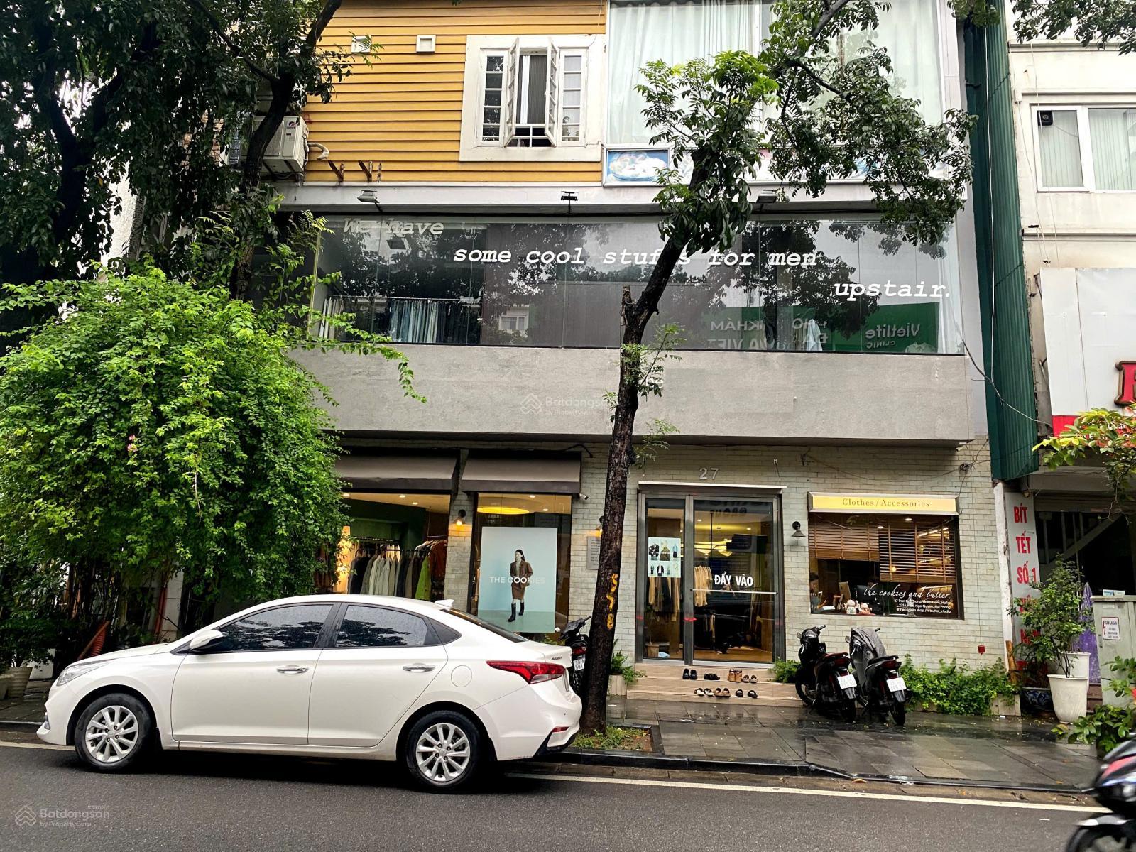 Cho thuê nhà mặt phố Bà Triệu 50m² giá 60 triệu - Mặt tiền khủng, vị trí đắc địa!