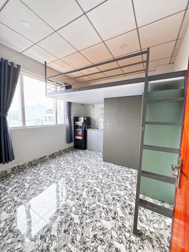 Căn hộ cho thuê Tân Cảng, Bình Thạnh 35m² giá 4 triệu - Nội thất mới bàn giao!