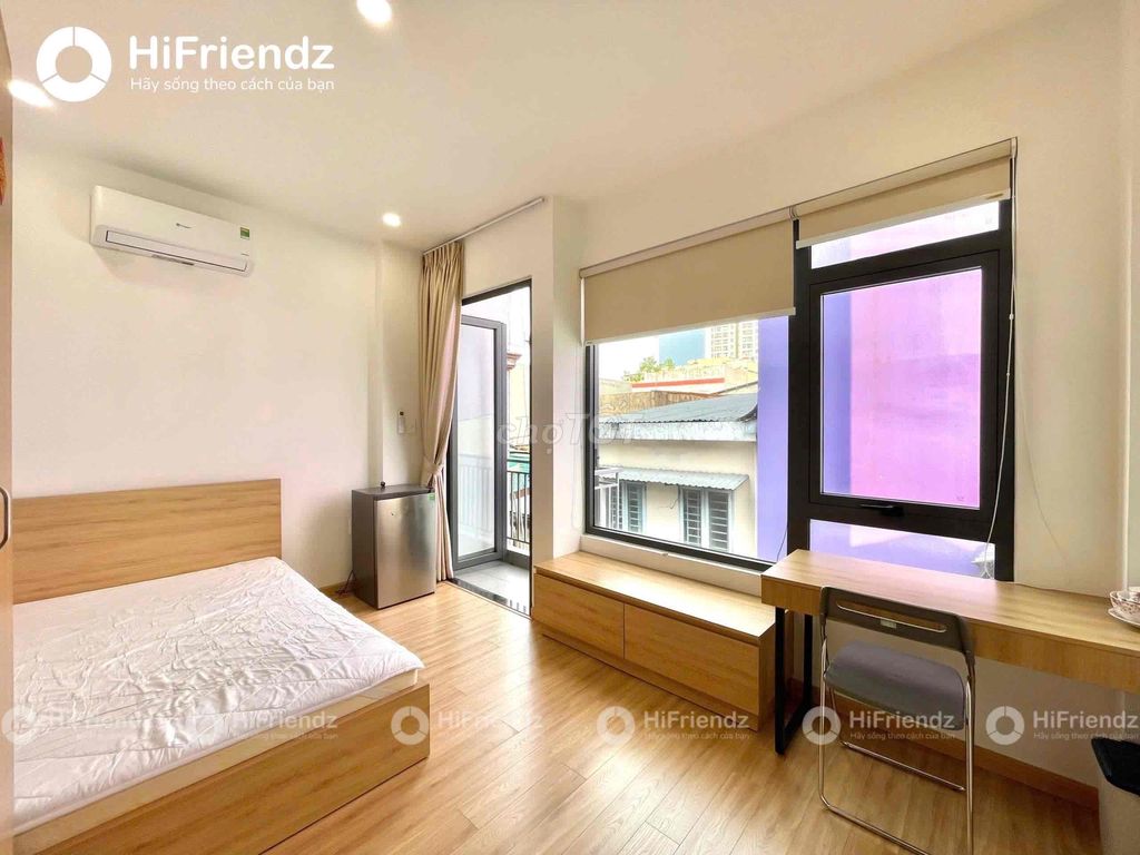 Cho thuê STUDIO BANCOL đường Hậu Giang Q6, giá 5.7 triệu - Full nội thất, an ninh 24/24!