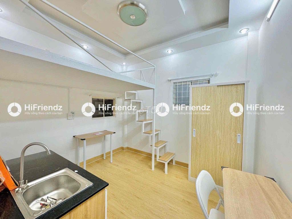 Duplex cửa sổ Nguyễn Thiện Thuật 25m² giá 4.8 triệu - Full nội thất mới 100%!