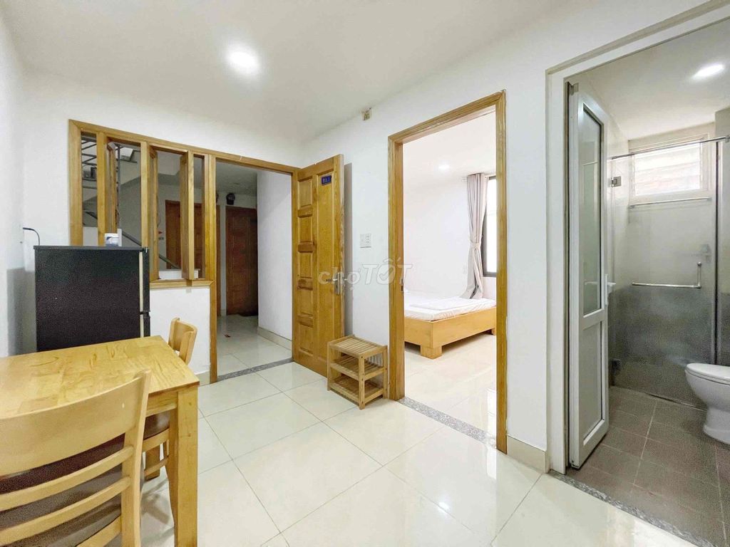 Căn hộ 1PN Nơ Trang Long, Bình Thạnh 50m² giá 6.7 triệu - Tách bếp siêu thoáng!