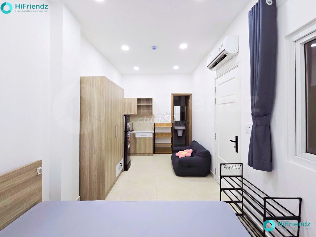 Phòng cho thuê mini 20m² đường Huỳnh Tấn Phát, quận 7 - Nội thất đầy đủ, mới đẹp!