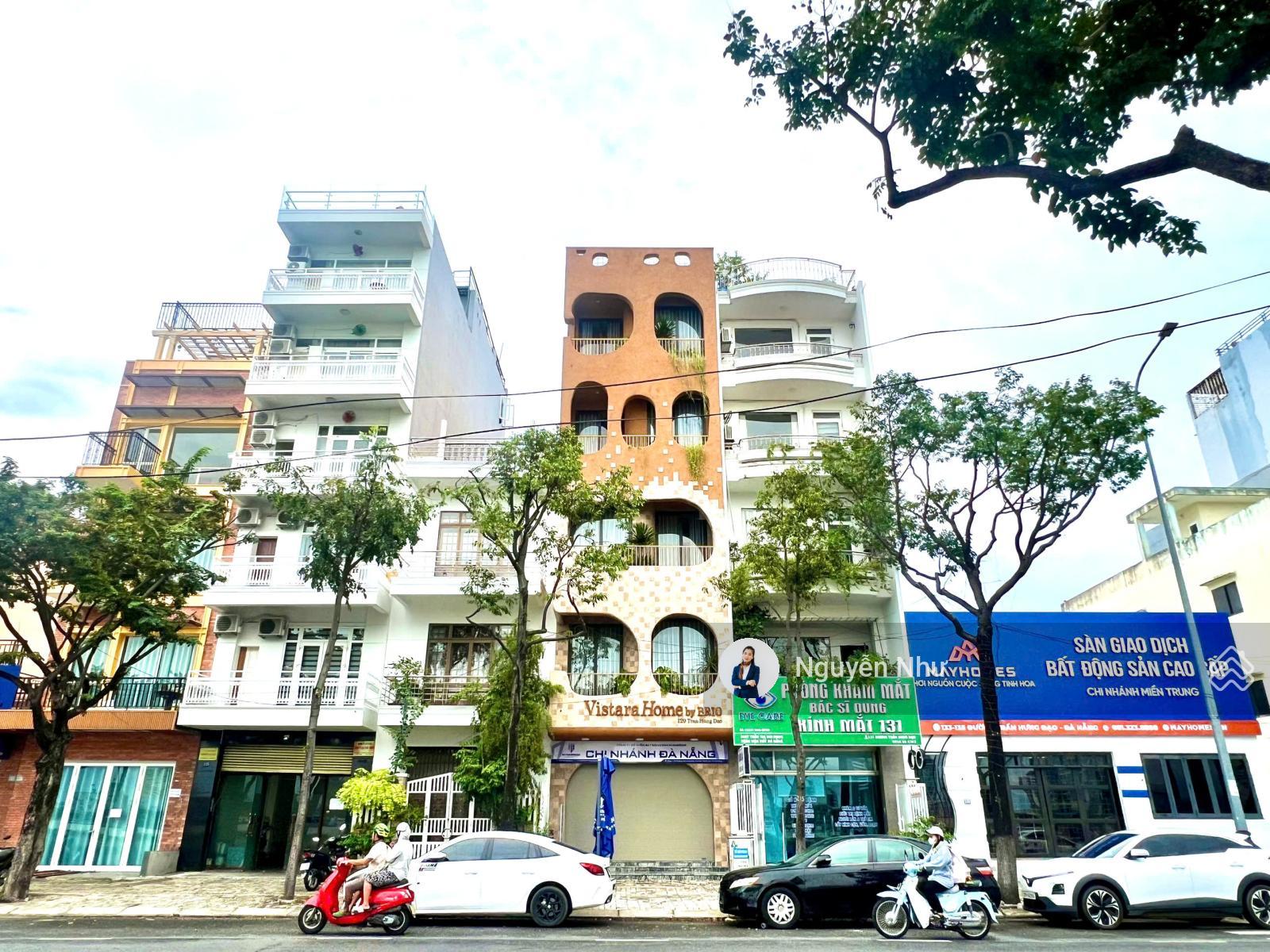 Cho thuê nhà 3 tầng mặt tiền Trần Hưng Đạo, Đà Nẵng 100m² chỉ 37 triệu