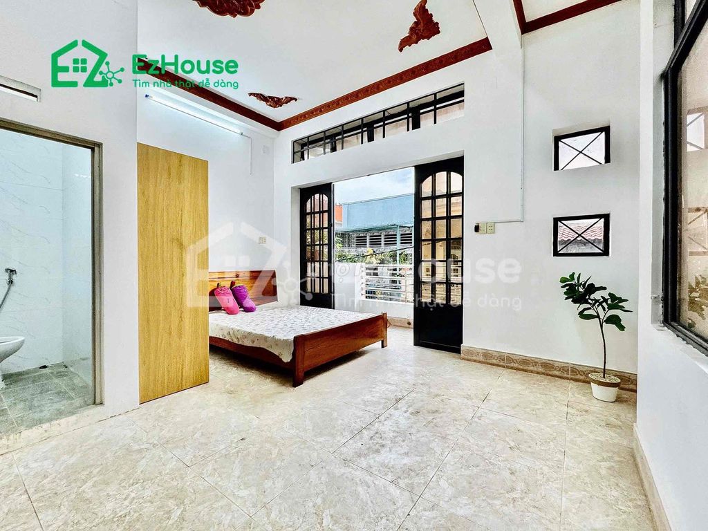 Phòng trọ studio Lương Thế Vinh 25m² giá 4 triệu - Ban công siêu thoáng mát!