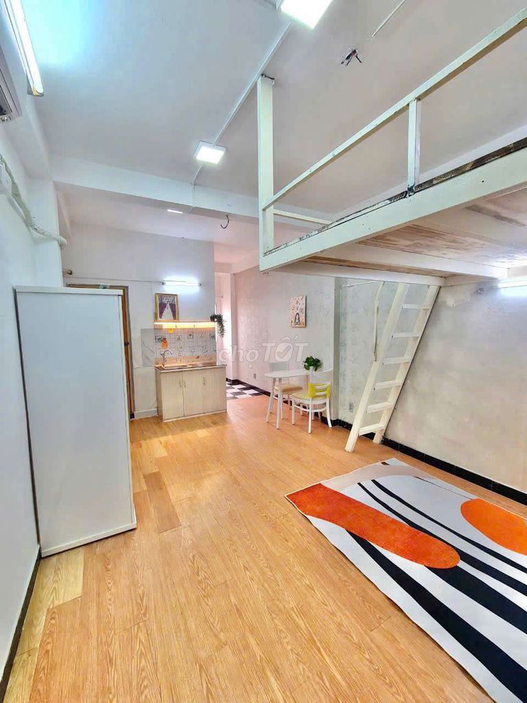 Phòng gác full nội thất Đường Cô Giang, quận Phú Nhuận 40m² - Tiện nghi, thoáng mát!