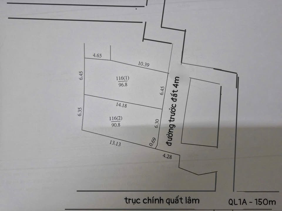 Đất nền Quất Động, Thường Tín 95.6m² giá 3 tỷ - Cơ hội đầu tư tuyệt vời!