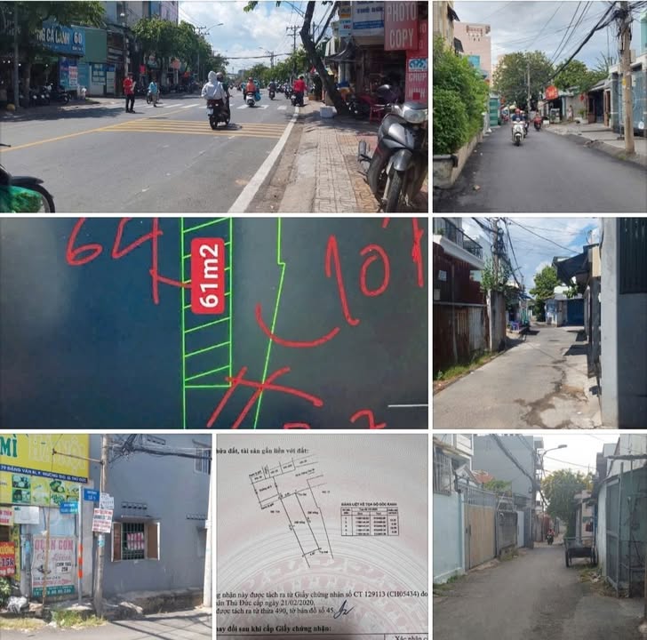 Đất nền Trường Thọ Thủ Đức 61m² giá 5.83 tỷ - Vị trí đắc địa, sổ hồng riêng!