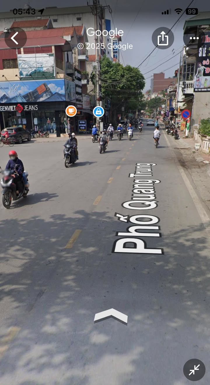 Mặt phố Quang Trung Sơn Tây 113m² giá 10 tỷ - Kinh doanh sầm uất!