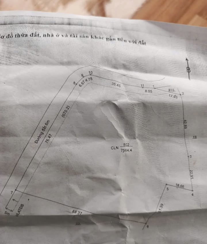 Đất nền Phú An Tân Uyên 7564m² giá 22.692 tỷ - Cơ hội đầu tư tiềm năng!