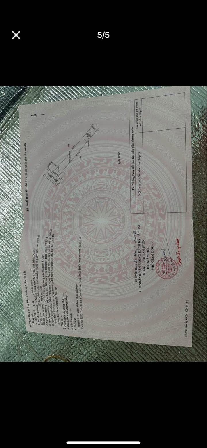 Lô đất thổ cư 230m² tại kp3 Hội Nghĩa - Giá 2 tỷ, chính chủ bán gấp!