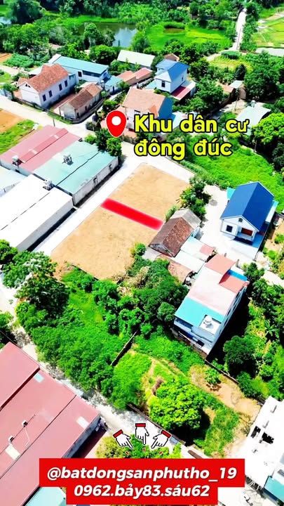 Đất thổ cư Thanh Đình Việt Trì 90m² giá chỉ 1 tỷ - Vị trí vàng gần KCN Thụy Vân!