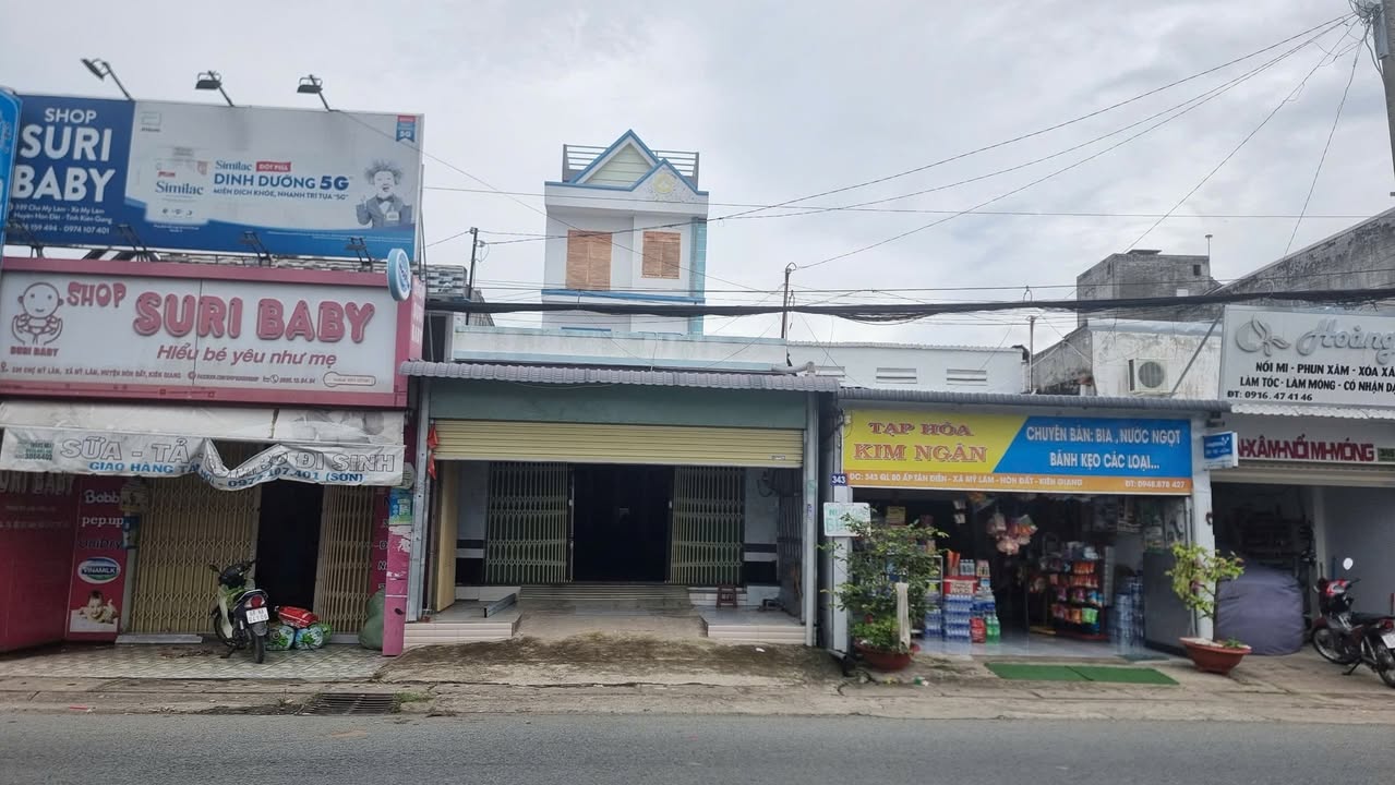 Nhà đất thổ cư 150m² mặt tiền Quốc lộ 80, chợ Mỹ Lâm - Đầu tư sinh lời hấp dẫn!