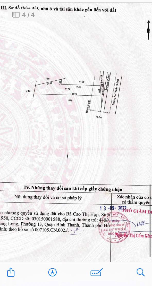 Đất ở xã Hiệp Hòa, huyện Đức Hòa, 429m² giá 1.85 tỷ - Sổ hồng riêng, thương lượng ngay!