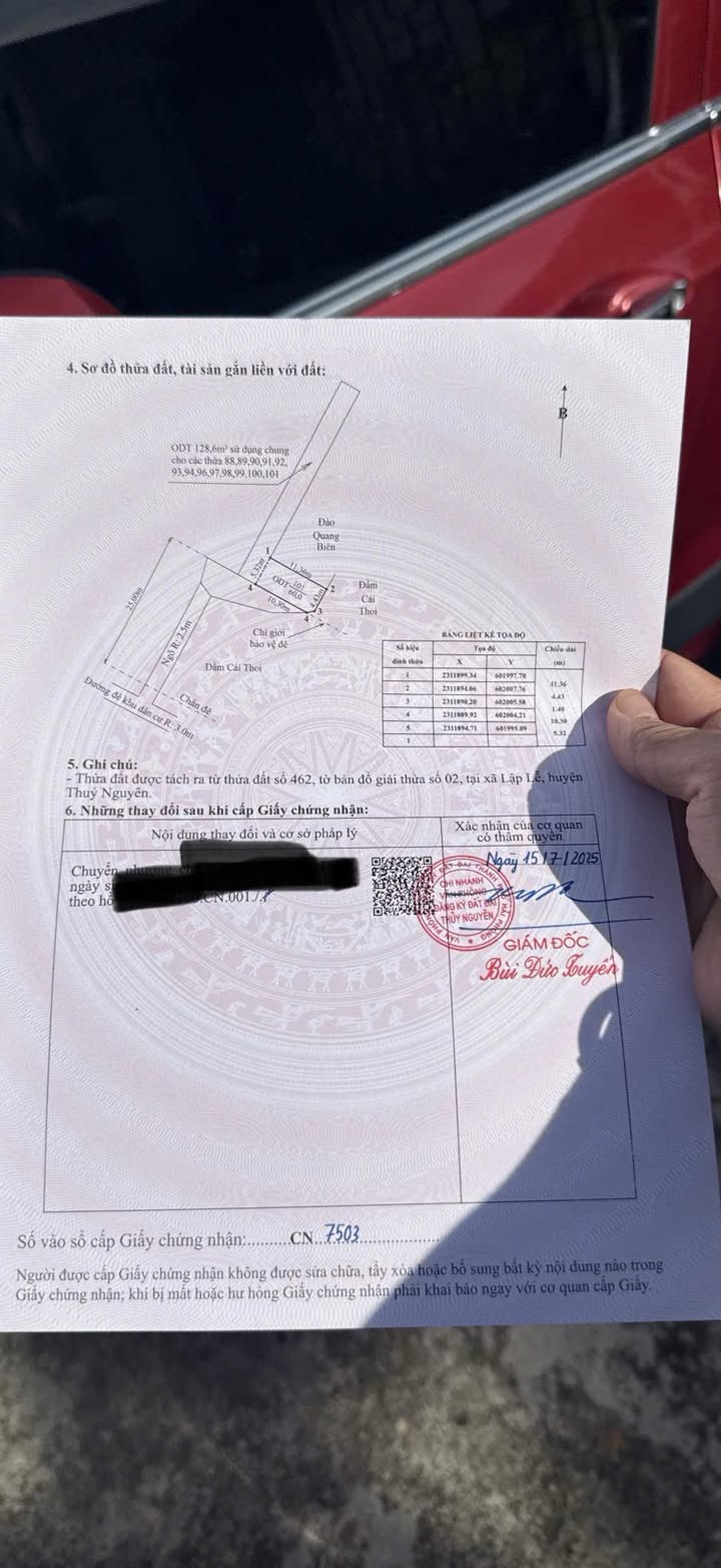 Đất thổ cư 60m² tại Lập Lễ, Thủy Nguyên - Lô góc thoáng mát, chính chủ!