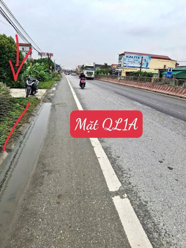 Đất nền mặt đường QL1A Thanh Hương 141m² - Đầu tư sinh lời tuyệt vời!