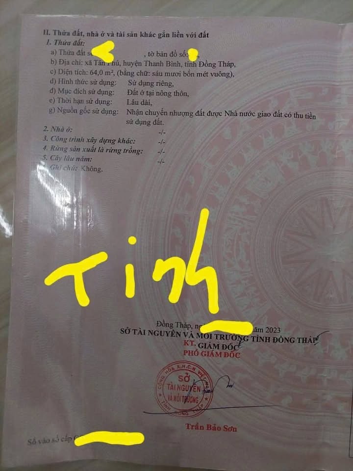 Đất nền Tân Phú, Thanh Bình 64m² - Đầu tư sinh lời hấp dẫn!