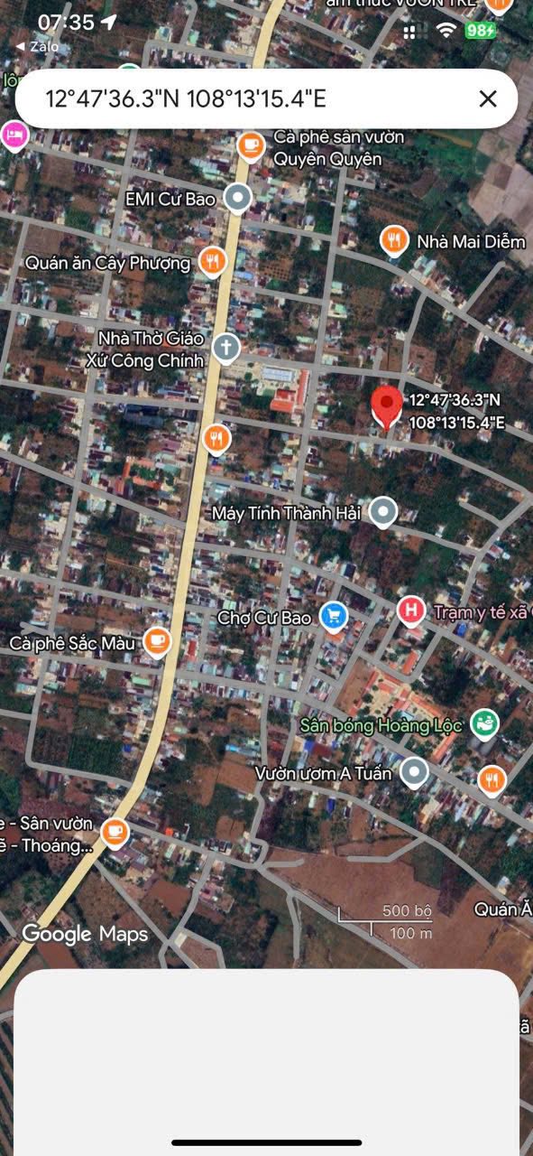 Đất nền Phường Cư Bao 300m² giá 1 tỷ - Sổ đỏ chính chủ, hai mặt tiền!