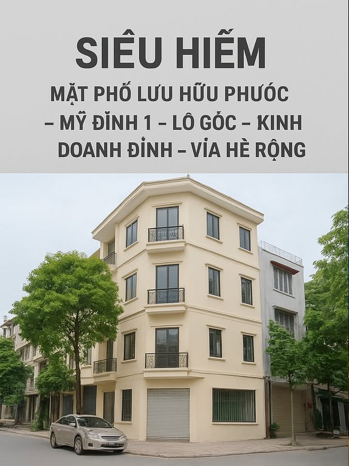 Nhà mặt phố Lưu Hữu Phước, Mỹ Đình 1, 75m² giá thỏa thuận - Kinh doanh đỉnh cao!
