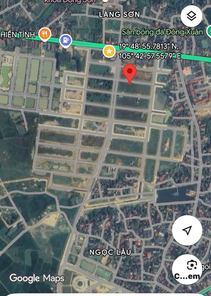 Đất nền đẹp Phường Đông Sơn 100m² giá 1.7 tỷ - Đối diện Bệnh Viện Đa Khoa Đông Sơn!