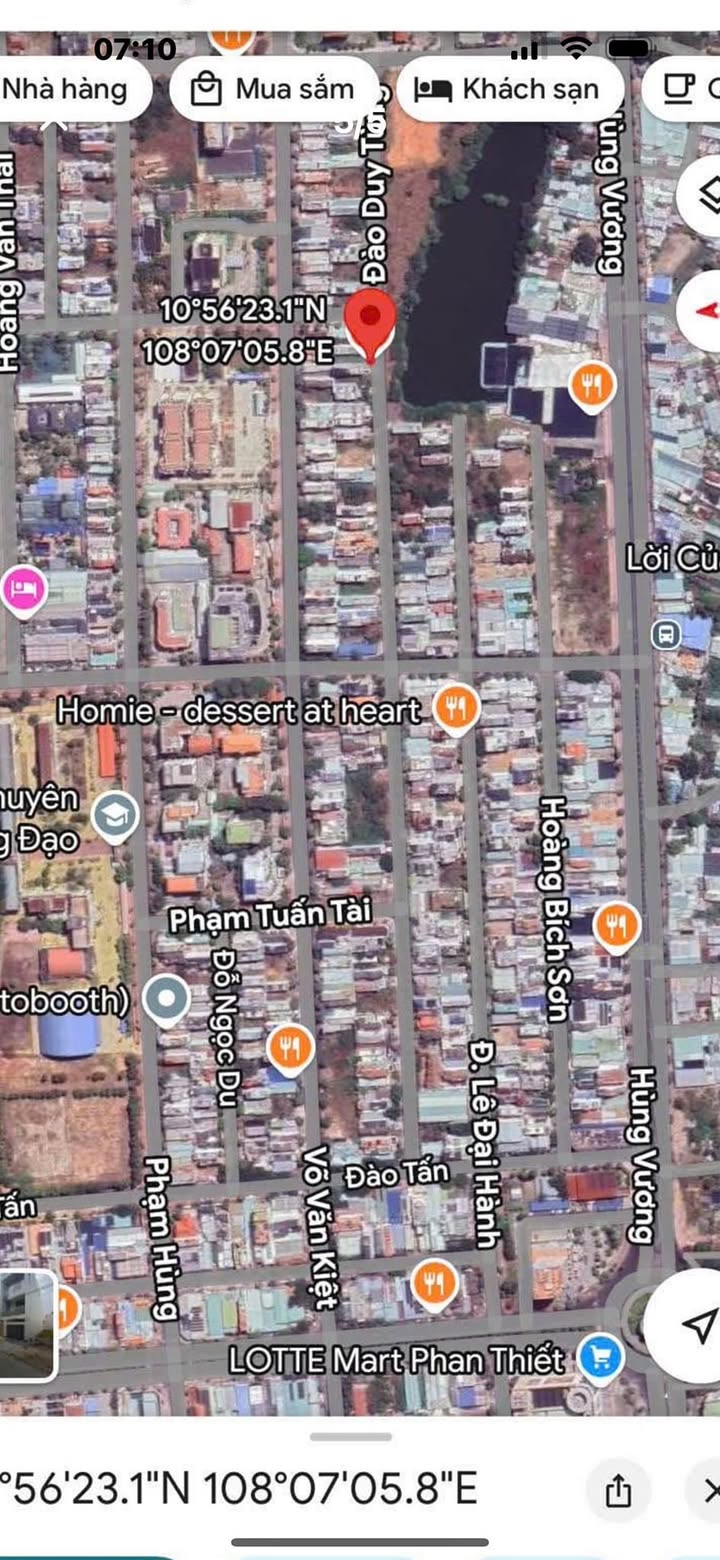 Đất nền mặt tiền Đào Duy Tùng, Phú Thủy 131m² giá 4 tỷ - Cơ hội đầu tư tuyệt vời!