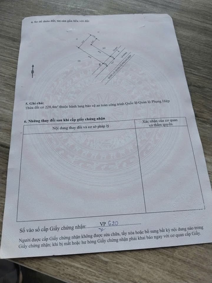 Đất nền mặt tiền Quản Lộ Phụng Hiệp, huyện Mỹ Tú, 780m² giá 8.775 tỷ - Cần bán gấp!