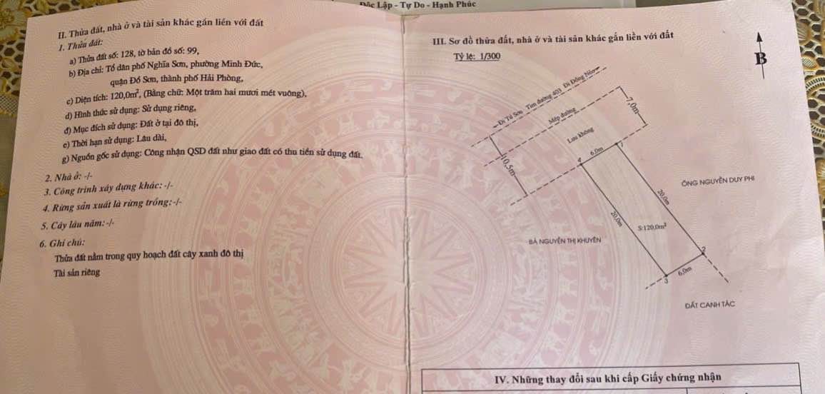 Đất nền mặt đường Phạm Văn Đồng, An Dương, 120m² - Giá chỉ 3.6 tỷ, đầu tư sinh lời!