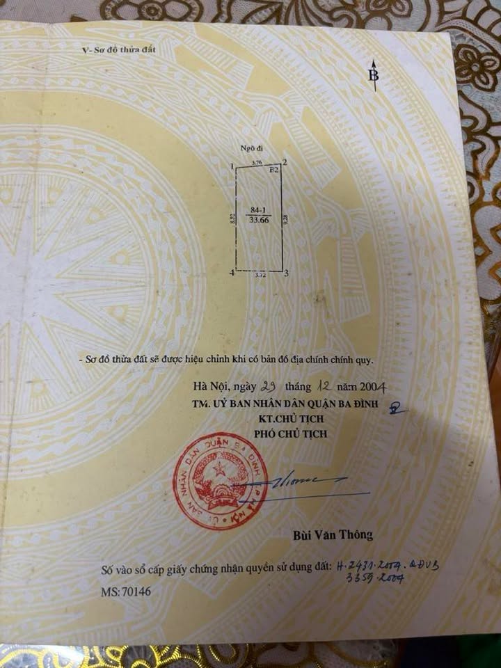 Nhà mặt phố Hoàng Hoa Thám, Ba Đình 38m² giá 7.5 tỷ - Đầu tư sinh lời ngay!