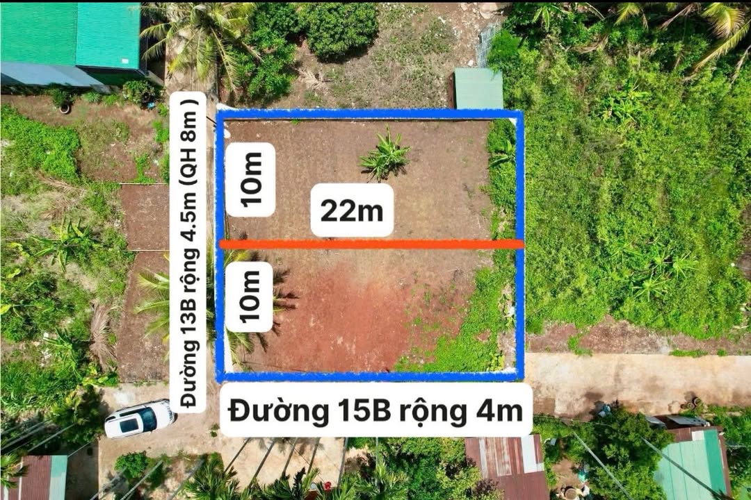 Đất Thổ cư Tân An, Buôn Ma Thuột 220m² chỉ 1.179 tỷ - Cơ hội đầu tư hấp dẫn!