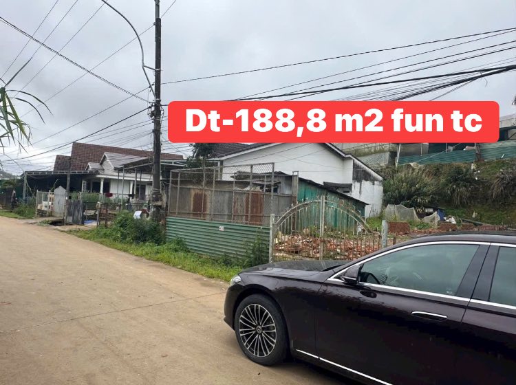 Đất nền chính chủ tại Đà Lạt 188,8m² giá 5,8 tỷ - Nằm trên đường Xô Viết Nghệ Tĩnh!