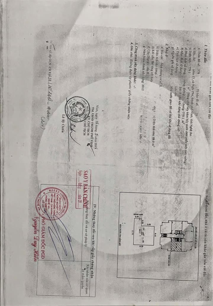 Chung cư Dầu Khí Vinh 88m² giá 2.65 tỷ - Sẵn sàng vào ở ngay!