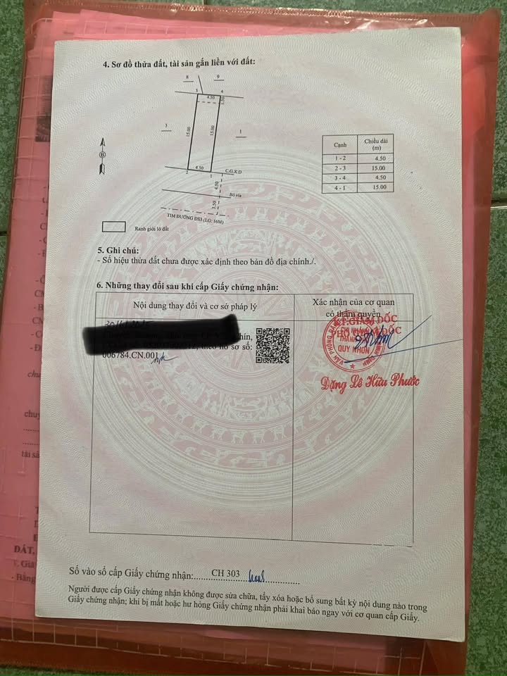 Đất nền Quy Nhơn Đông 67.5m² giá 2.8 tỷ - Thổ cư 100%