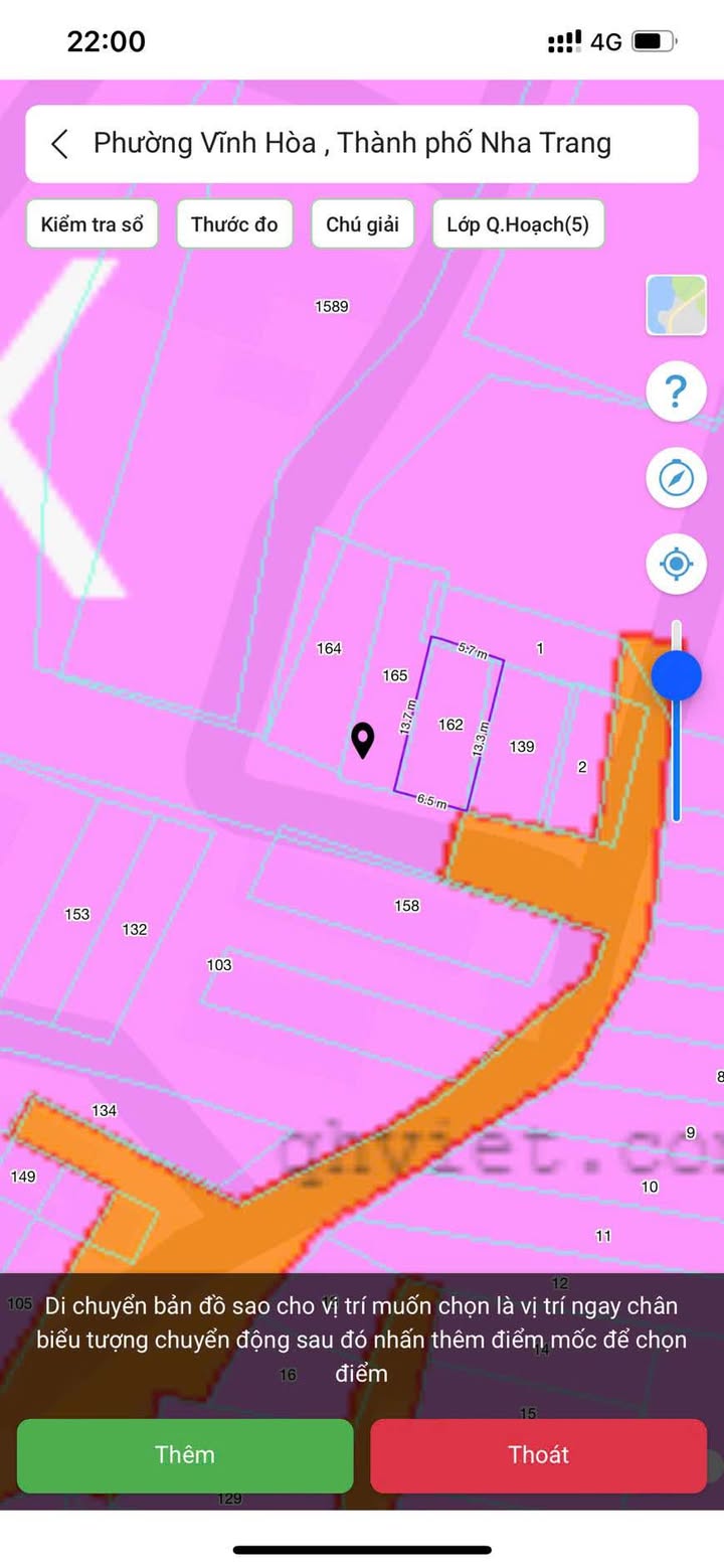 Đất thổ cư Vĩnh Hòa 87m² giá 1.15 tỷ - Gần chung cư Bình Phú, ô tô vào tận nơi!