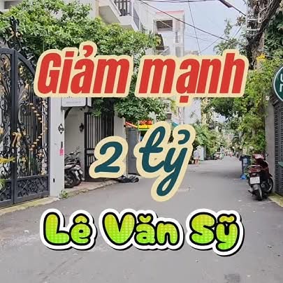 Nhà mặt tiền hẻm xe hơi Lê Văn Sỹ, Quận 3, 92m² chỉ 33 tỷ - Đầu tư sinh lời cao!