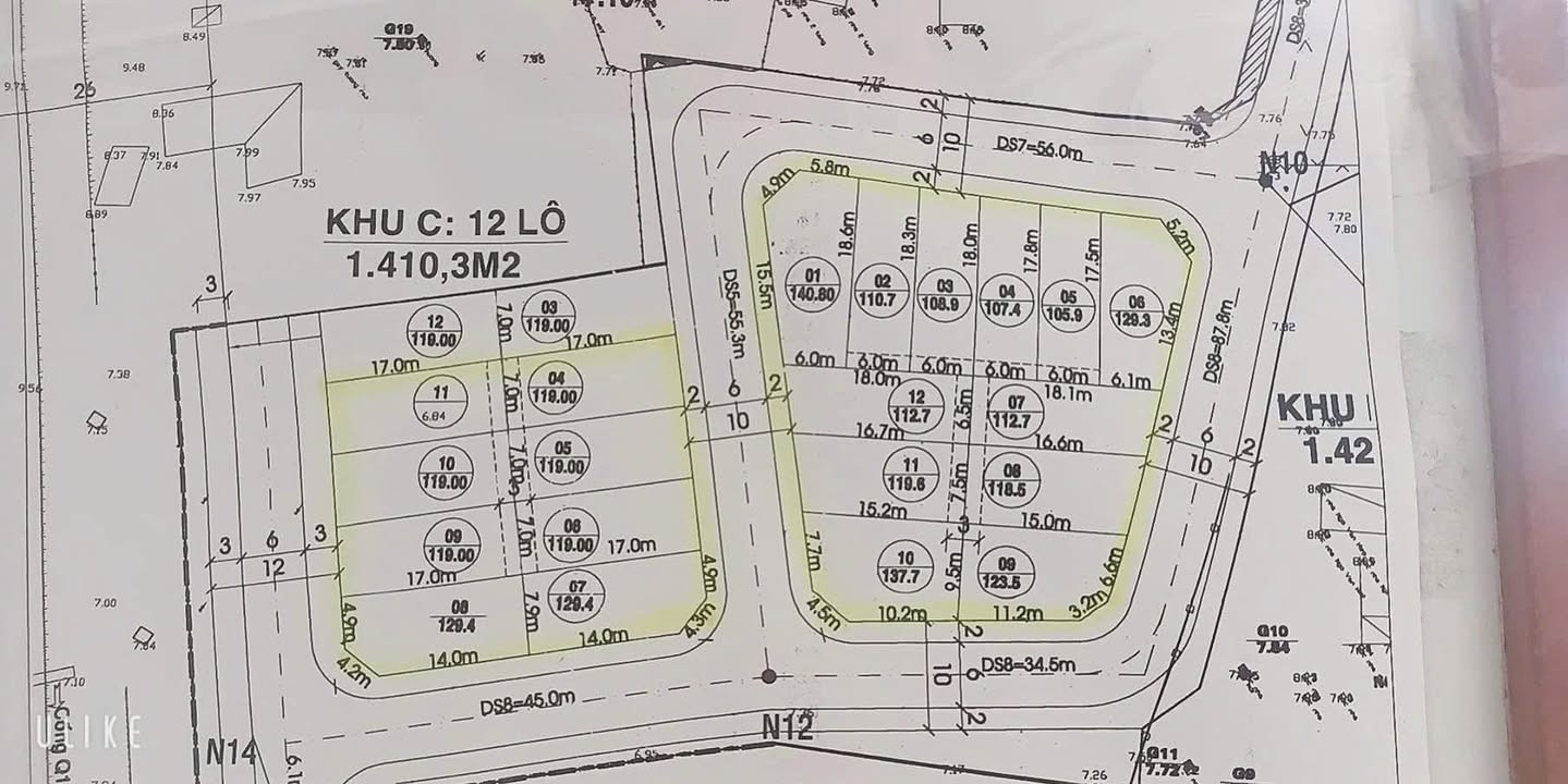 Đất nền lô góc 2 mặt tiền An Nhơn 137m² - Gần trung tâm phường Bình Định!