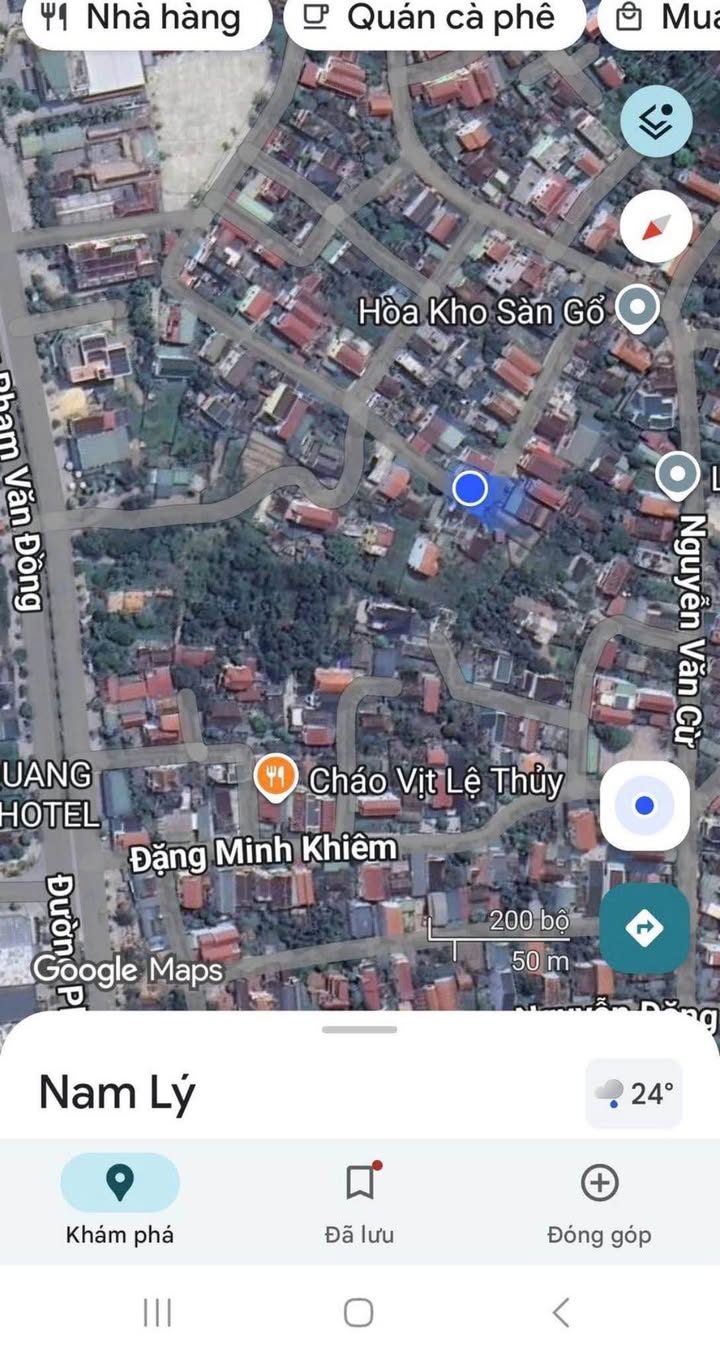 Đất nền mặt tiền đường Nguyễn Văn Cừ, Đồng Hới 76m² giá 1.2 tỷ - Cơ hội đầu tư vàng!