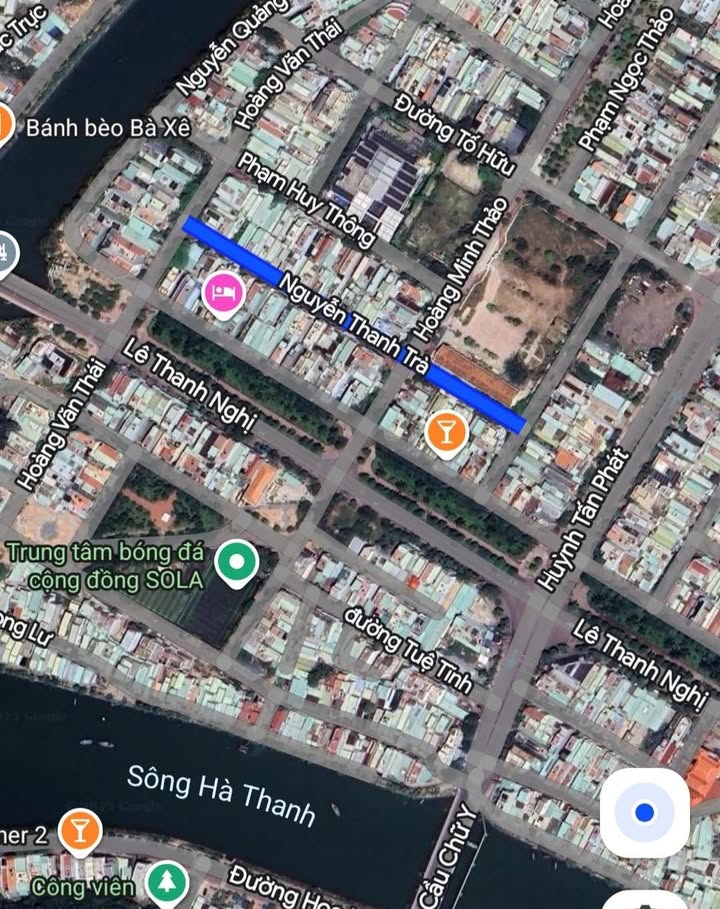 Đất thổ cư Nguyễn Thanh Trà, Quy Nhơn 72m² giá 3.49 tỷ - Sổ đỏ chính chủ!