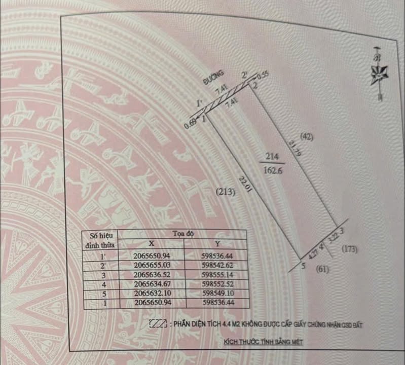 Lô đất chính chủ tại Hưng Bình, Vinh, 162.6m² - Cơ hội đầu tư tuyệt vời!