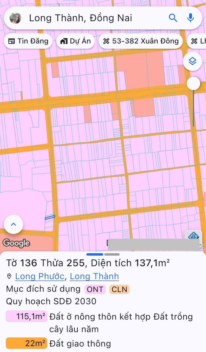 Đất nền Xã Long Phước 150m² giá 1.1 tỷ - Cơ hội đầu tư hấp dẫn!