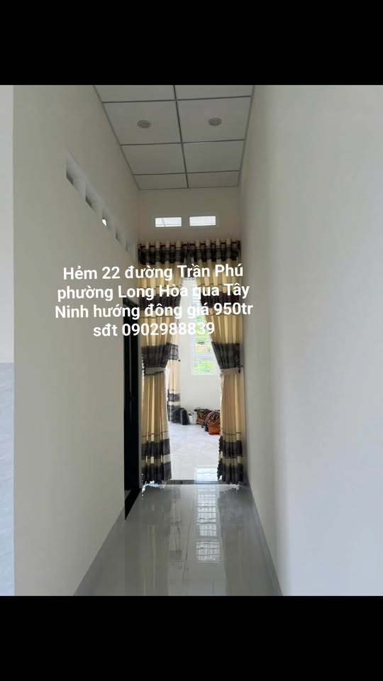 Nhà hẻm 22 Trần Phú, Long Hoa, 50m² giá 950 triệu - Thương lượng chính chủ!