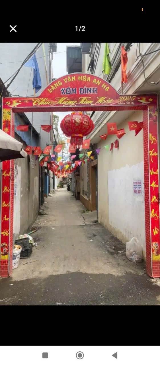 Lô đất thổ cư An Thượng, Hoài Đức 54,7m² giá chỉ 4 tỷ - Cơ hội đầu tư không thể bỏ qua!