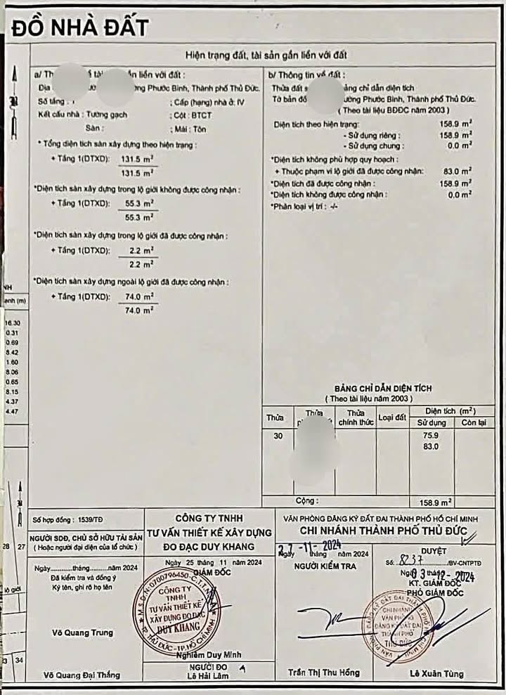 Nhà góc 2 mặt tiền đường số Phước Bình, Thủ Đức 159m² - Vị trí đẹp, giá chỉ 12 tỷ!